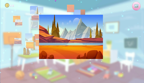 Игра Puzzles with nature, скриншот