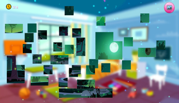 Игра Puzzles with nature, скриншот
