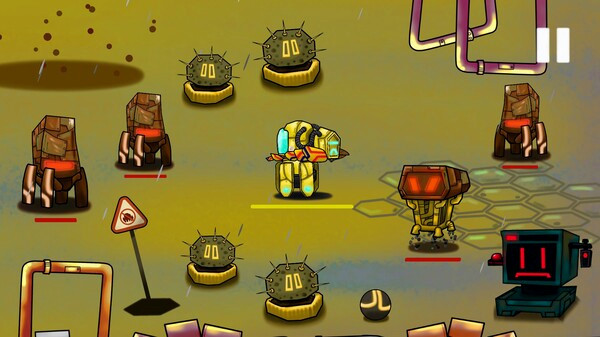 Игра QUADBOTS: THE RISE OF CHRONO, скриншот