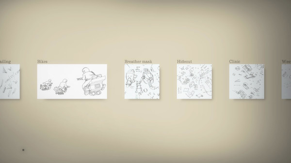 Игра Quadrilateral Cowboy Art Book, скриншот