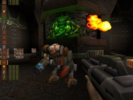 Игра QUAKE II, скриншот