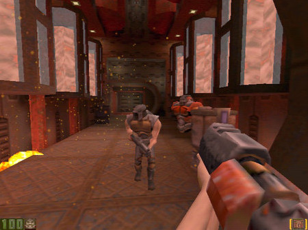 Игра QUAKE II, скриншот