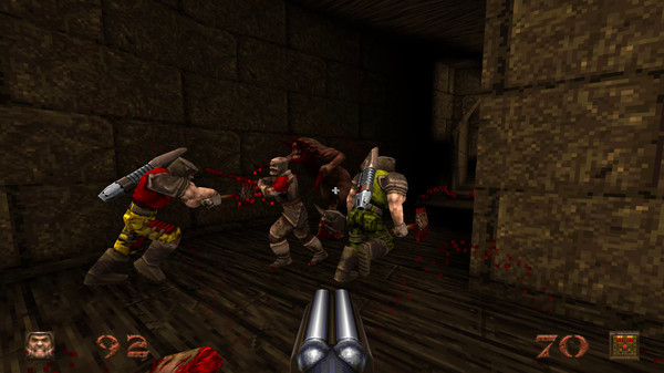 Игра QUAKE, скриншот