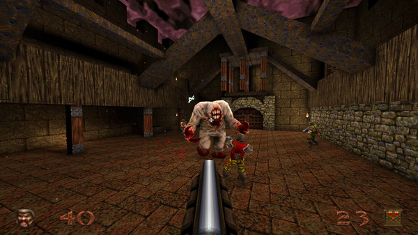 Игра QUAKE, скриншот