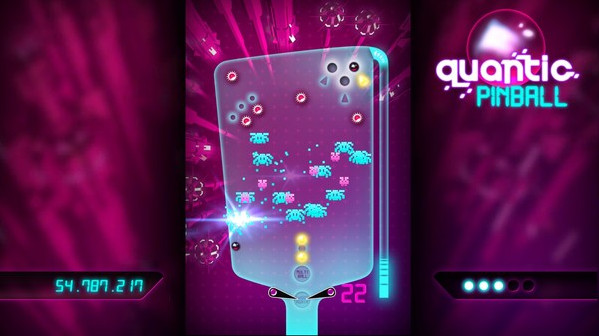 Игра Quantic Pinball, скриншот