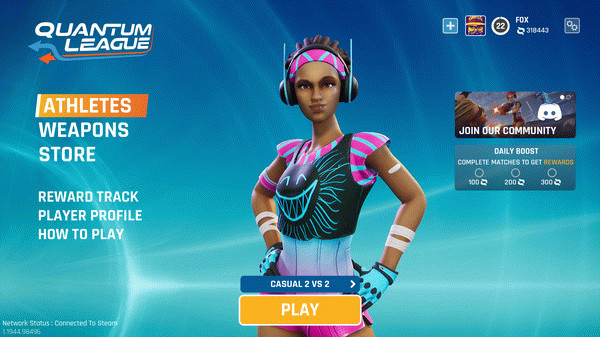 Игра Quantum League, скриншот