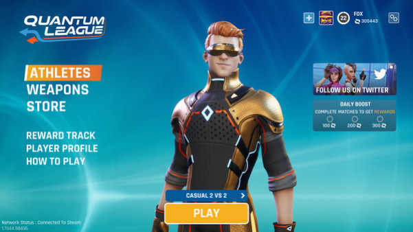 Игра Quantum League, скриншот