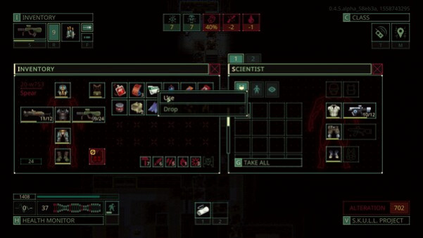 Игра Quasimorph, скриншот