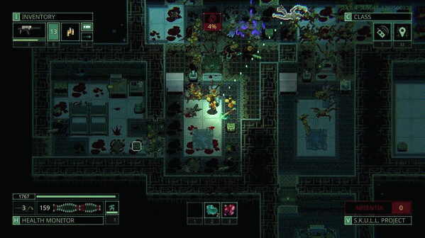 Игра Quasimorph, скриншот