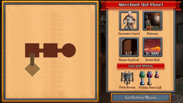 Игра Queen Of Thieves, скриншот