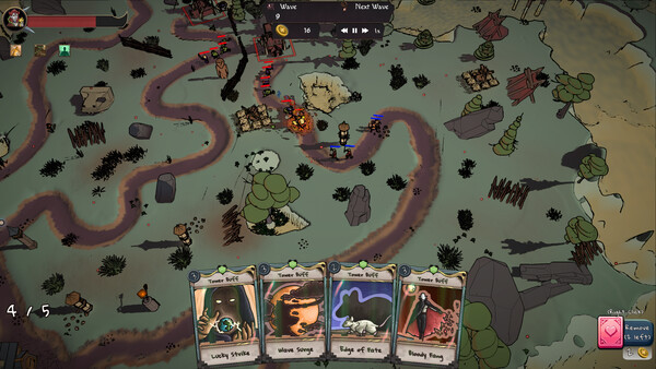 Игра Queen's Cards, скриншот