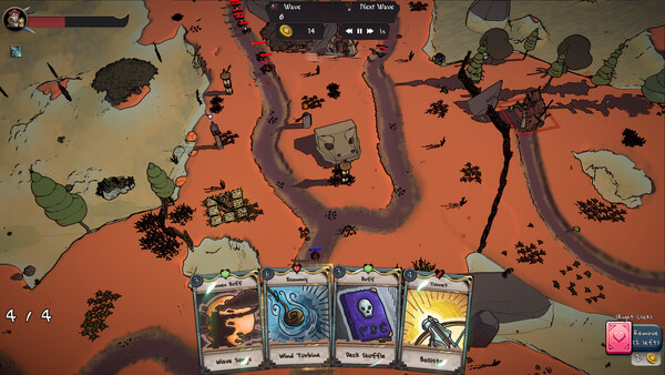 Игра Queen's Cards, скриншот