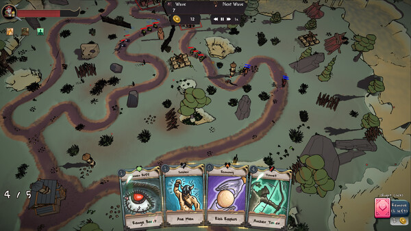 Игра Queen's Cards, скриншот