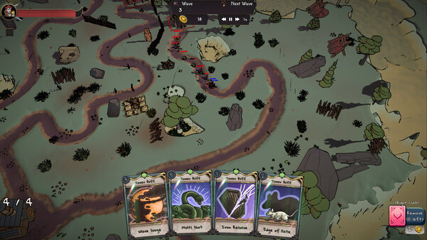 Игра Queen's Cards, скриншот