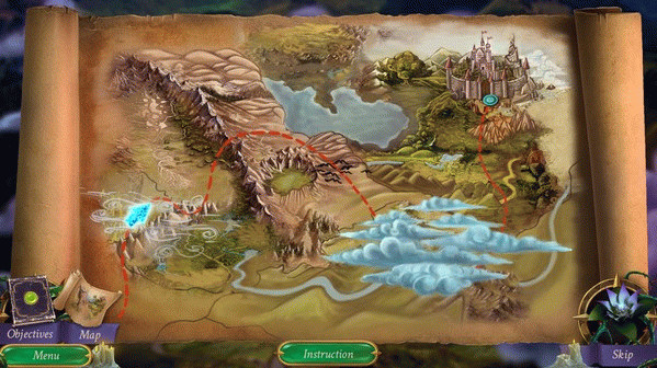 Игра Queen's Quest 2: Stories of Forgotten Past, скриншот