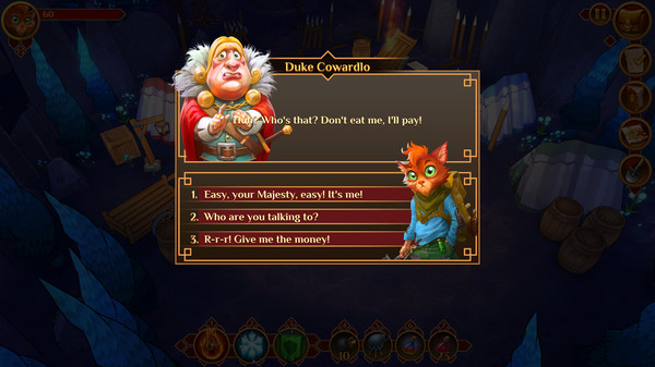Игра Quest Hunter: Strangewood, скриншот