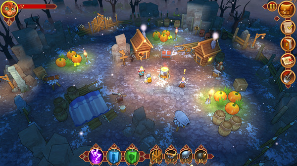 Игра Quest Hunter: Strangewood, скриншот