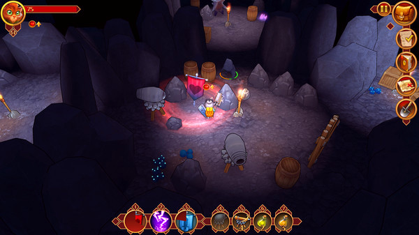 Игра Quest Hunter: Strangewood, скриншот