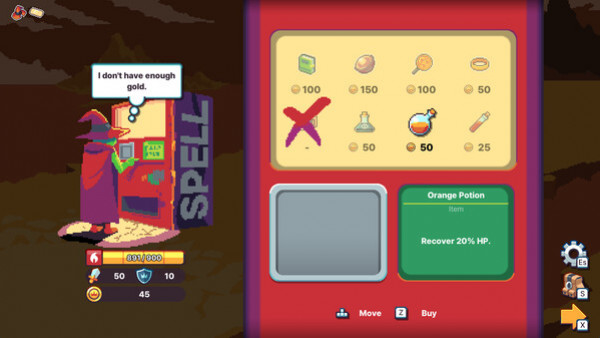 Игра Quickcast, скриншот