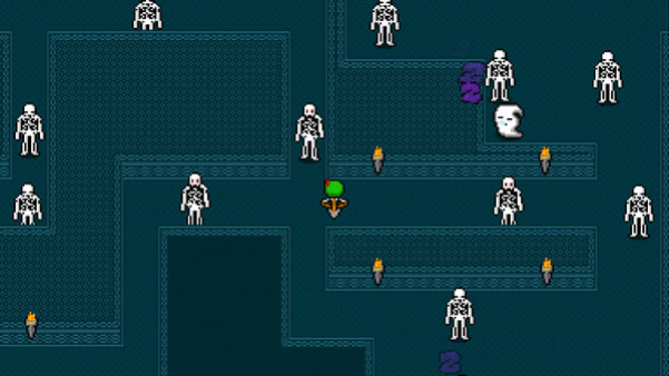 Игра Quiverless, скриншот