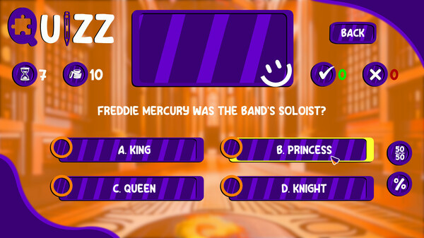 Игра Quizz, скриншот