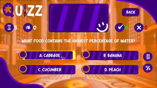 Игра Quizz, скриншот