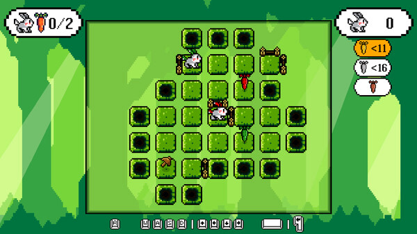 Игра Rabbit Trail, скриншот