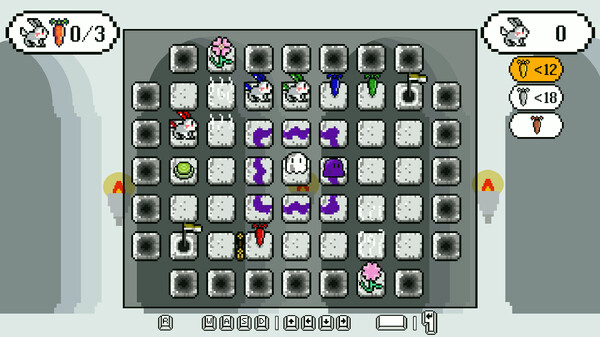 Игра Rabbit Trail, скриншот