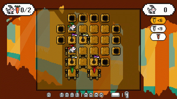 Игра Rabbit Trail, скриншот