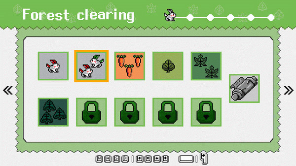 Игра Rabbit Trail, скриншот