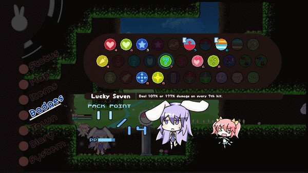 Игра Rabi-Ribi, скриншот