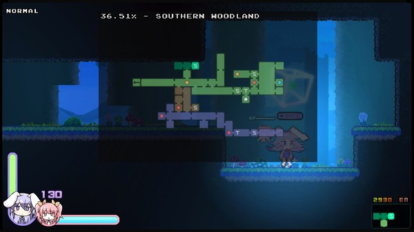 Игра Rabi-Ribi, скриншот