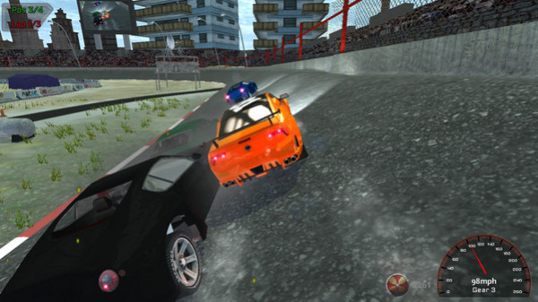 Игра Race & Destroy, скриншот