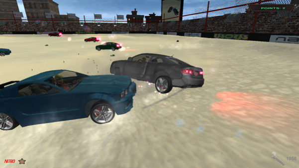 Игра Race & Destroy, скриншот