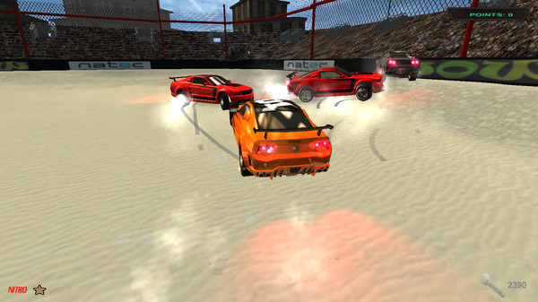 Игра Race & Destroy, скриншот