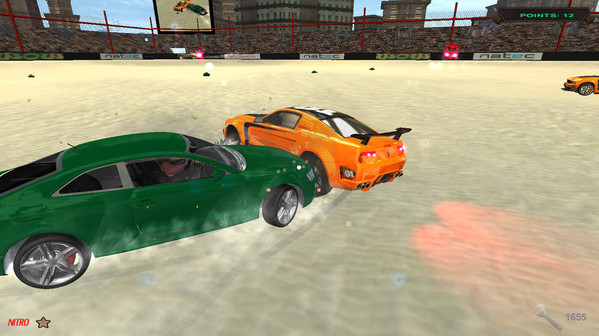 Игра Race & Destroy, скриншот