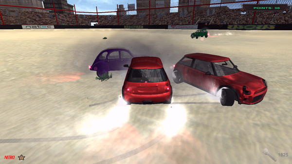Игра Race & Destroy, скриншот