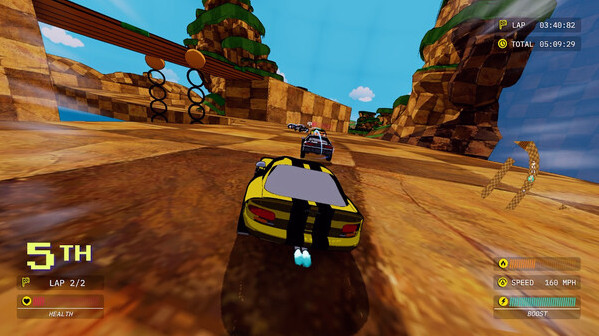Игра Race Jam, скриншот