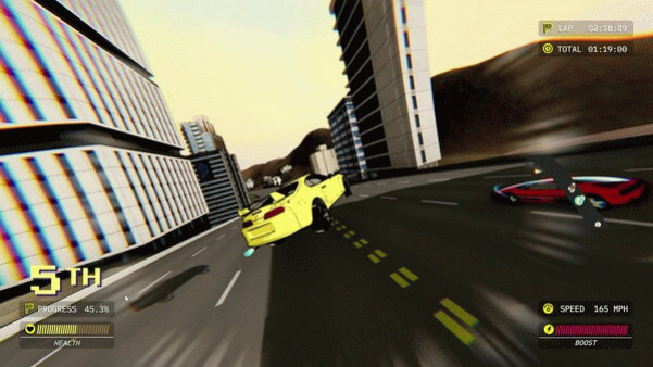 Игра Race Jam, скриншот