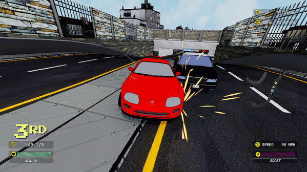 Игра Race Jam, скриншот