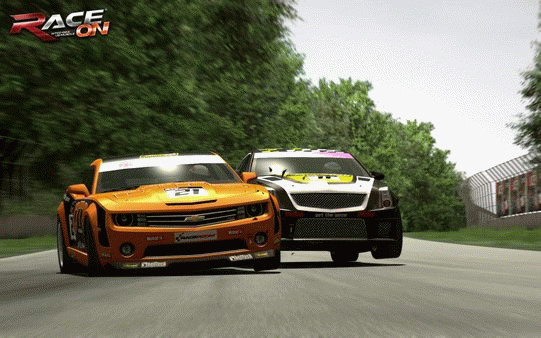 Игра RACE On, скриншот
