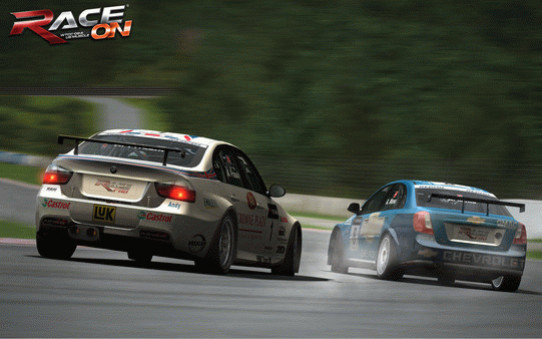 Игра RACE On, скриншот