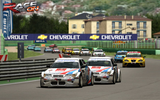 Игра RACE On, скриншот
