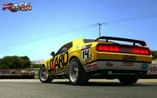Игра RACE On, скриншот