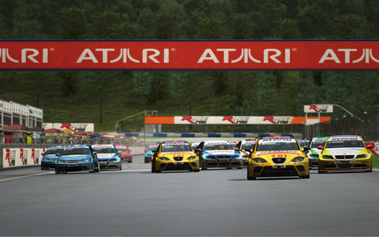 Игра RACE On, скриншот