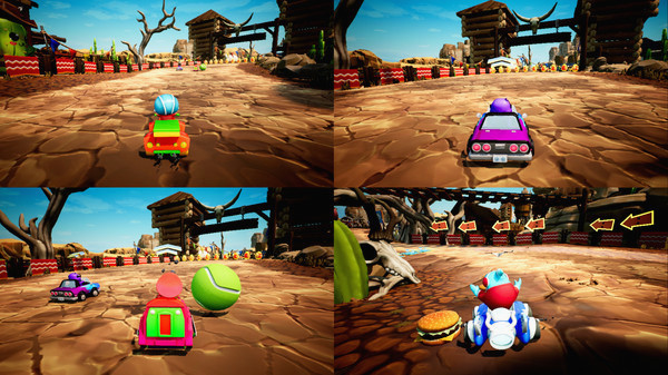 Игра Race With Ryan, скриншот