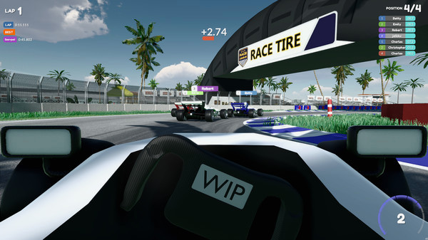 Игра RaceLeague, скриншот