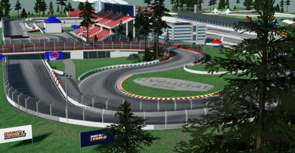 Игра RaceLeague, скриншот