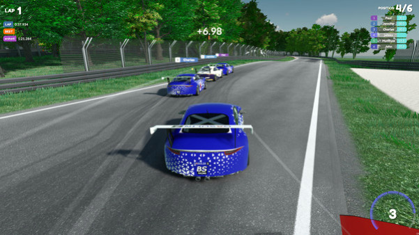 Игра RaceLeague, скриншот