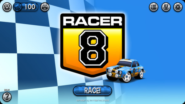Игра Racer 8, скриншот